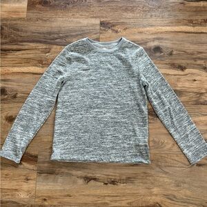 Cat & Jack Gray Long Sleeve Tee with Crew Neck